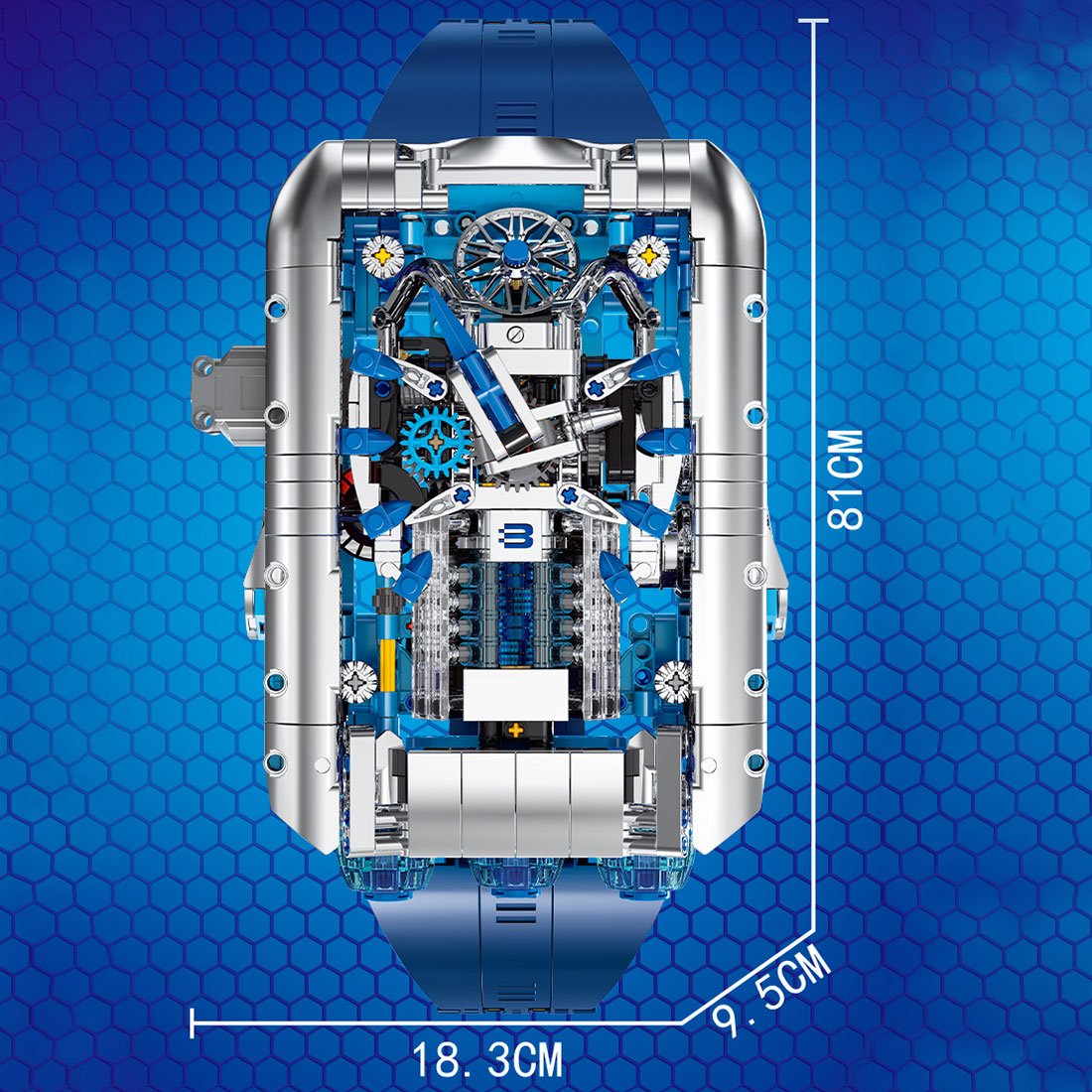 Simulierte mechanische Uhr Klemmbausteine - LesDiy - Klemmbausteine