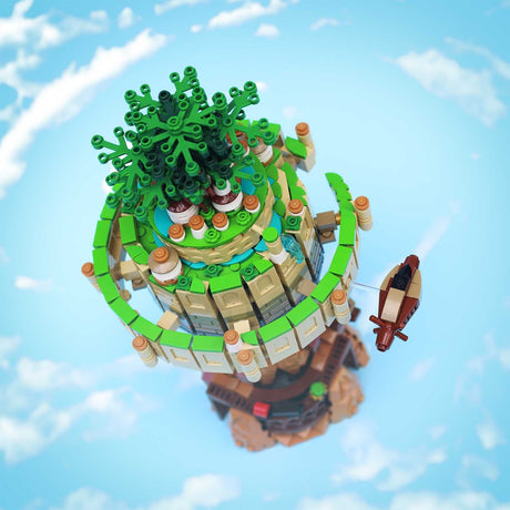 Sky Castle Klemmbausteine - LesDiy - Klemmbausteine