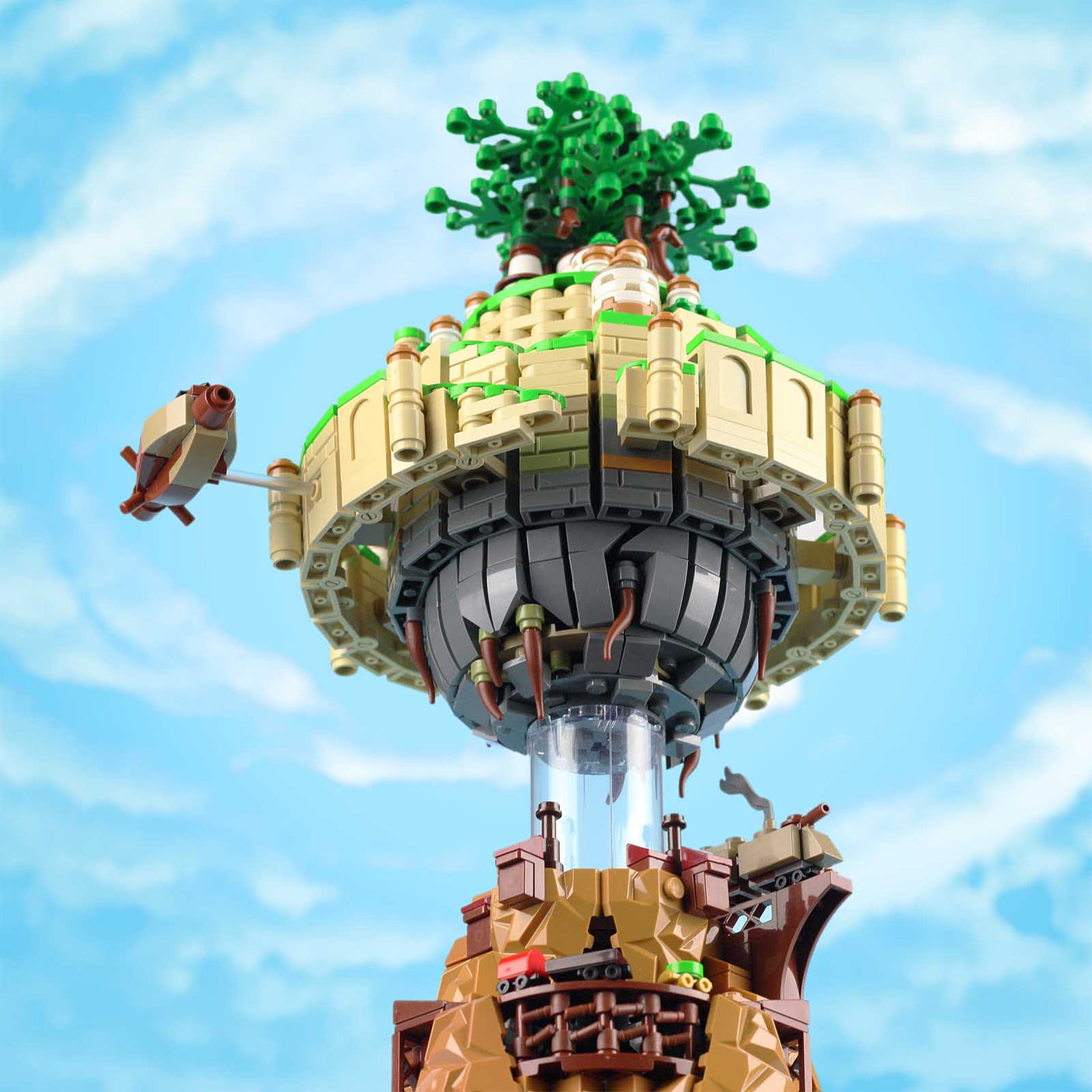 Sky Castle Klemmbausteine - LesDiy - Klemmbausteine