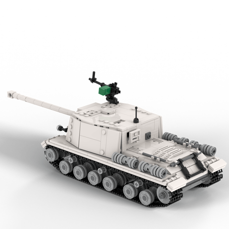 Soviet ISU - 152 Snow Military Klemmbausteine - LesDiy - Klemmbausteine