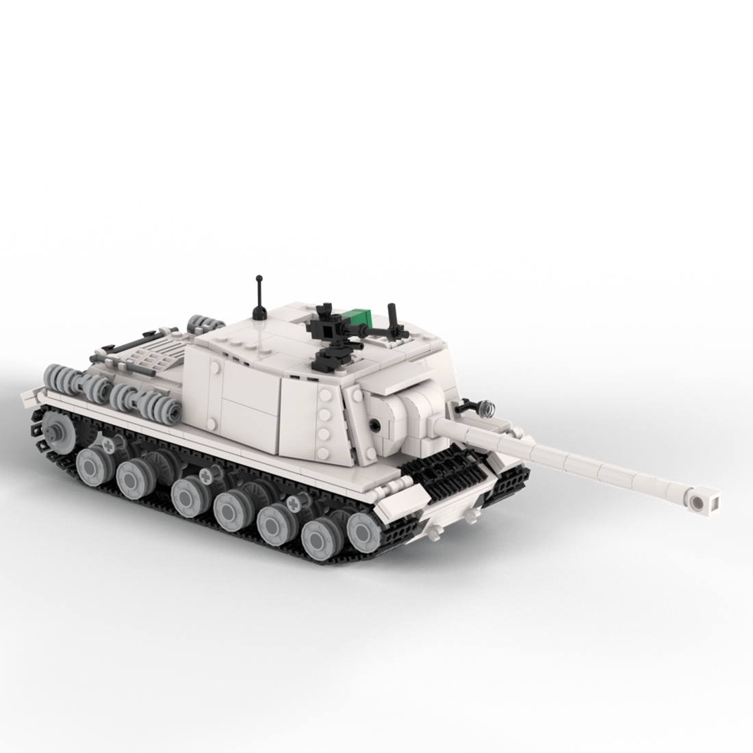 Soviet ISU - 152 Snow Military Klemmbausteine - LesDiy - Klemmbausteine