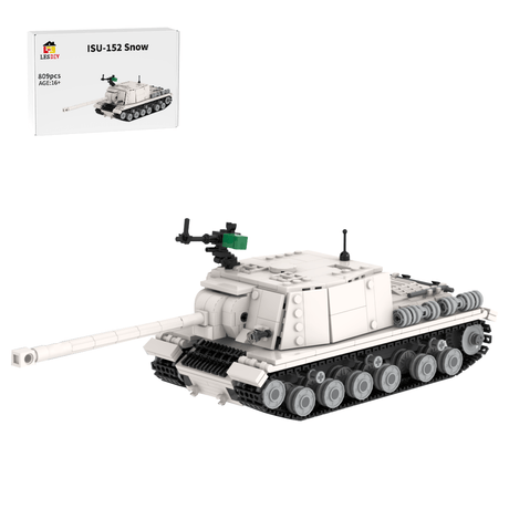 Soviet ISU - 152 Snow Military Klemmbausteine - LesDiy - Klemmbausteine