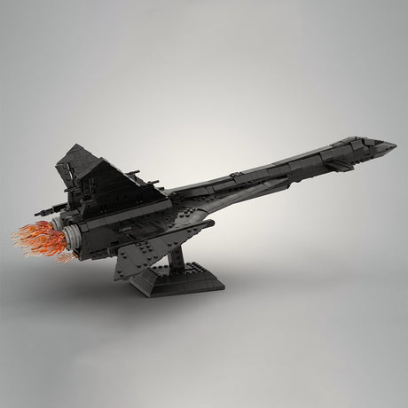 Soviet Supersonic Fighter - Interceptor MIG - 31 Firefox Klemmbausteine - LesDiy - Klemmbausteine