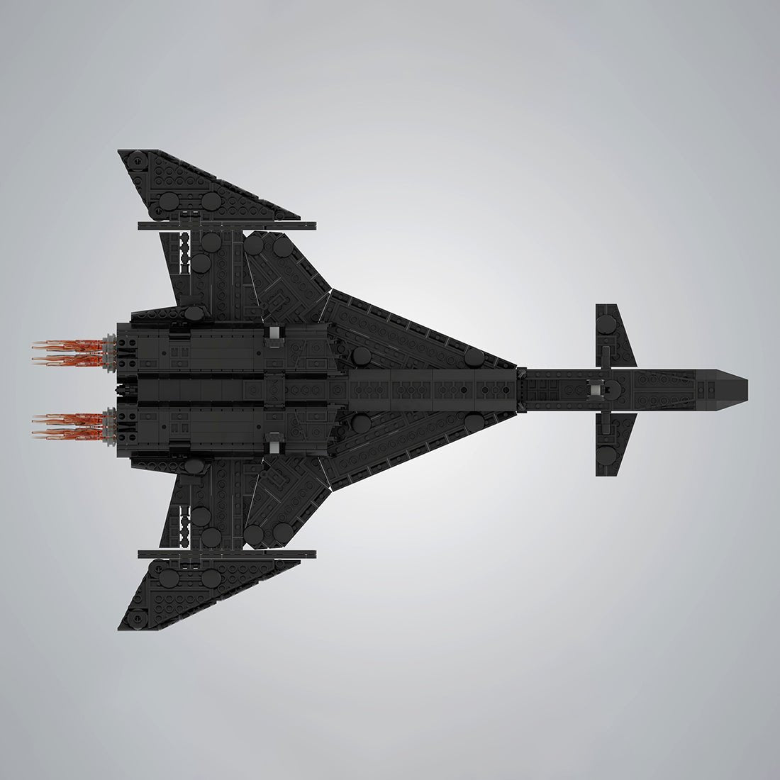 Soviet Supersonic Fighter - Interceptor MIG - 31 Firefox Klemmbausteine - LesDiy - Klemmbausteine