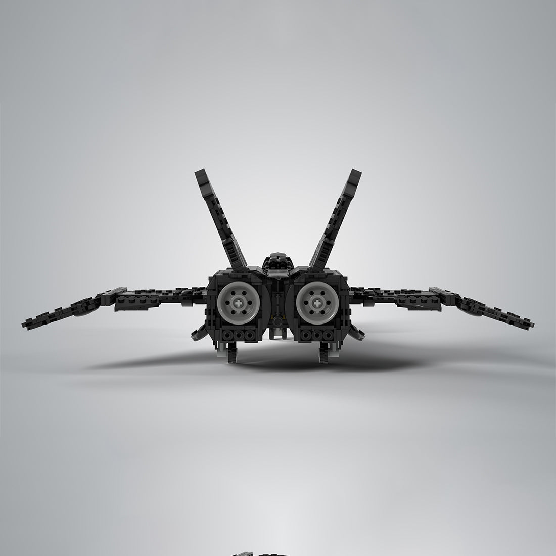 Soviet Supersonic Fighter - Interceptor MIG - 31 Firefox Klemmbausteine - LesDiy - Klemmbausteine