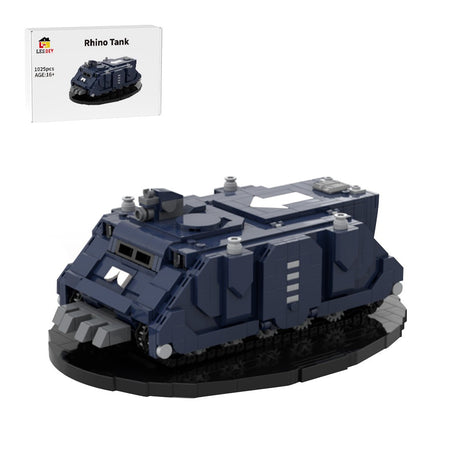 Space Marines Rhino Tank Klemmbausteine - LesDiy - Klemmbausteine