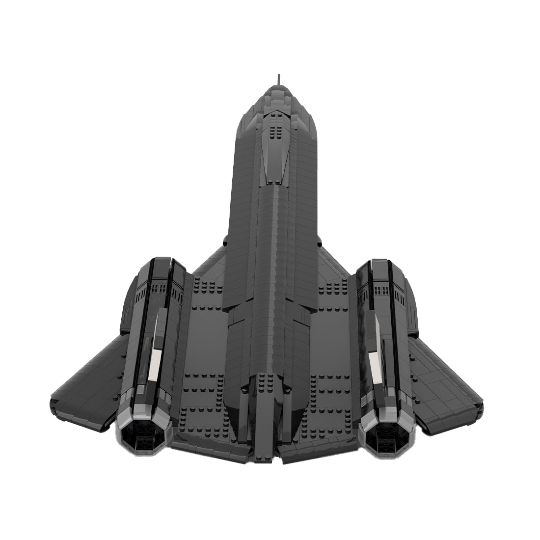 SR - 71 Reconnaissance Aircraft Military Klemmbausteine - LesDiy - Klemmbausteine