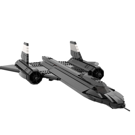 SR - 71 Reconnaissance Aircraft Military Klemmbausteine - LesDiy - Klemmbausteine