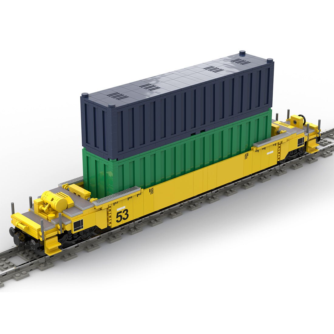 Stackable Container Train Klemmbausteine - LesDiy - Klemmbausteine
