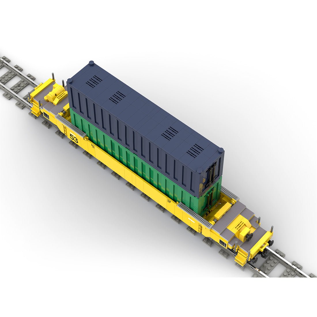 Stackable Container Train Klemmbausteine - LesDiy - Klemmbausteine