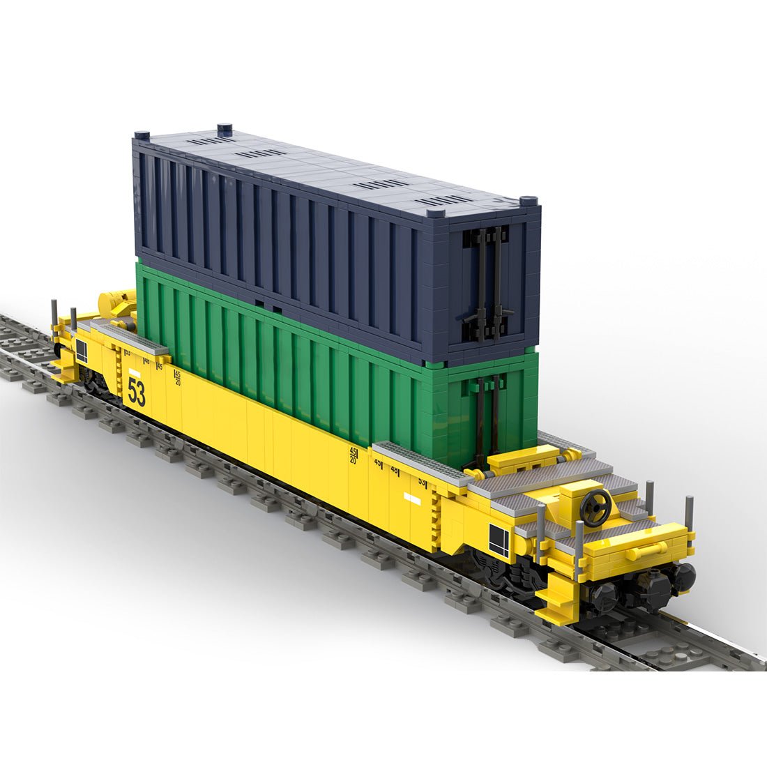 Stackable Container Train Klemmbausteine - LesDiy - Klemmbausteine