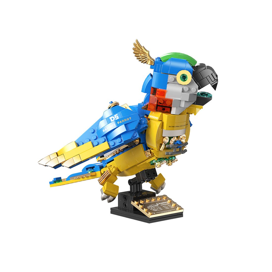 Steam - Serie Steampunk Papagei Klemmbausteine - LesDiy - Klemmbausteine