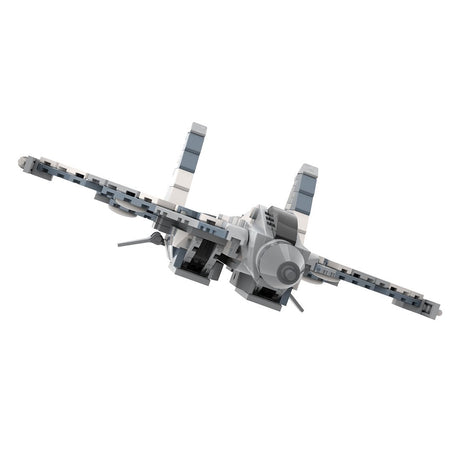 SU - 35 - Kampfflugzeug Klemmbausteine - LesDiy - Klemmbausteine