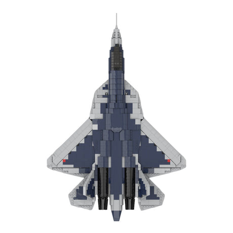 SU - 57 - Kampfflugzeug Klemmbausteine - LesDiy - Klemmbausteine