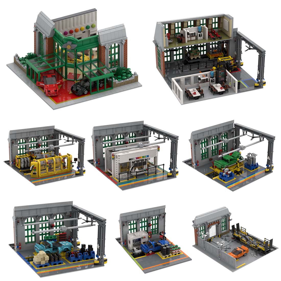 Supercarfactory Super Car Klemmbausteine - LesDiy - Klemmbausteine