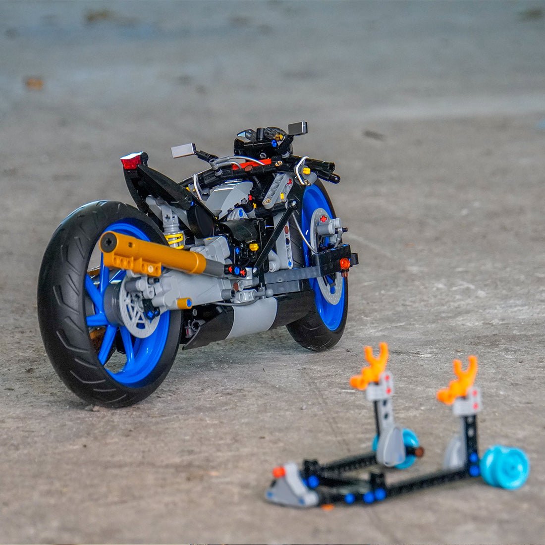 Technisches Pendlerfahrrad Klemmbausteine - LesDiy - Klemmbausteine