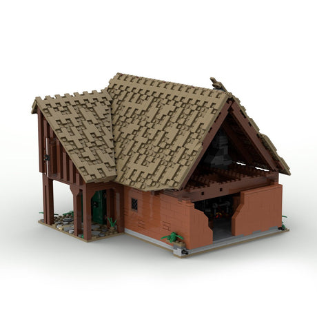 Thales Green Village Blockscheune Klemmbausteine - LesDiy - Klemmbausteine