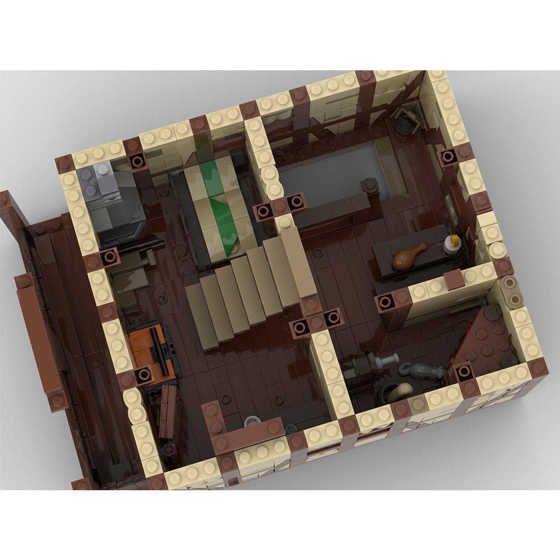 Thales Green Village Waffenladen Klemmbausteine - LesDiy - Klemmbausteine