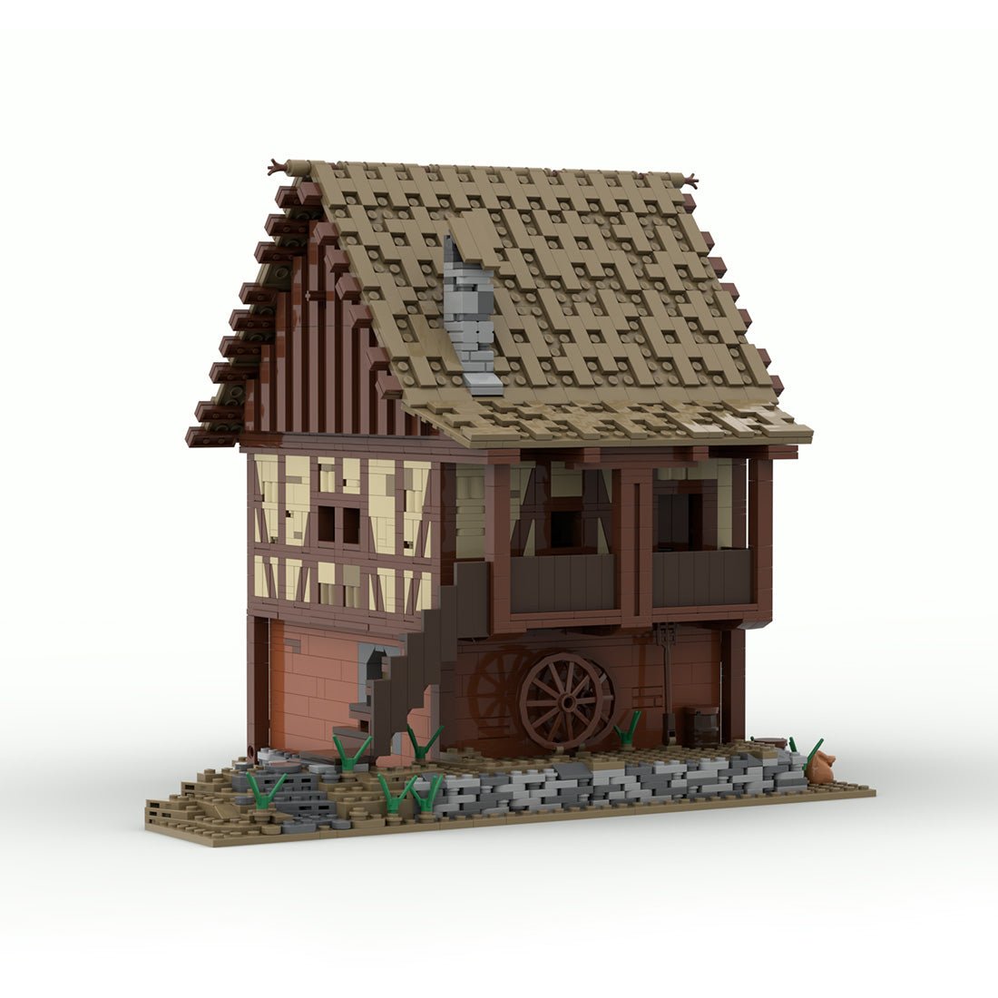 Thales Green Village Waffenladen Klemmbausteine - LesDiy - Klemmbausteine