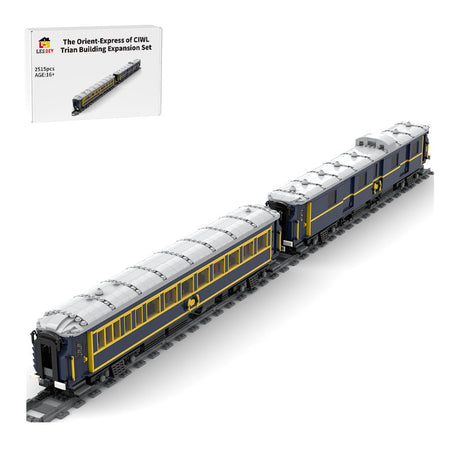 The Orient - Express of CIWL Train Klemmbausteine(Expansion Set) - LesDiy - Klemmbausteine