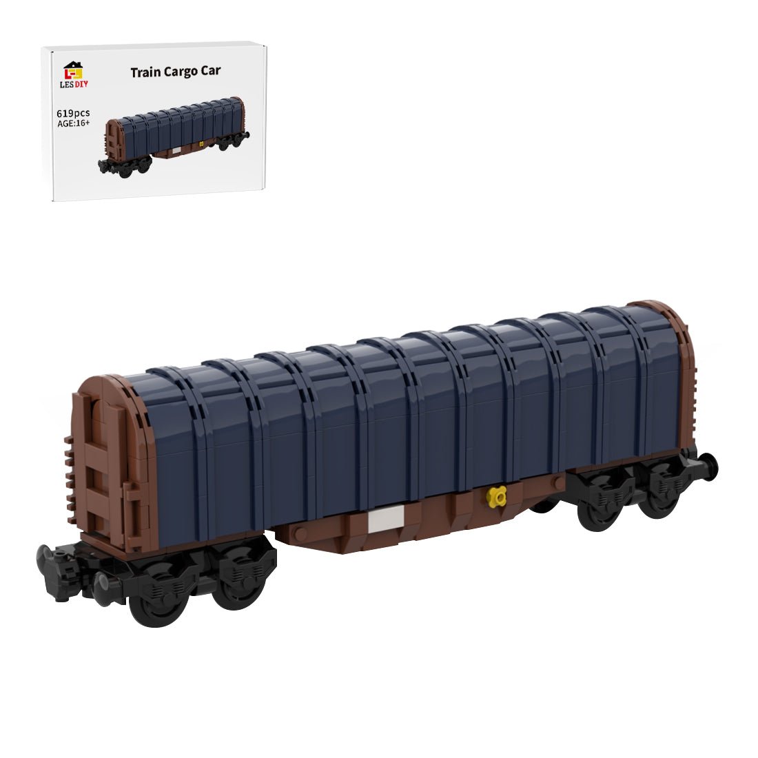 Train Cargo Car Klemmbausteine - LesDiyproduct_type##