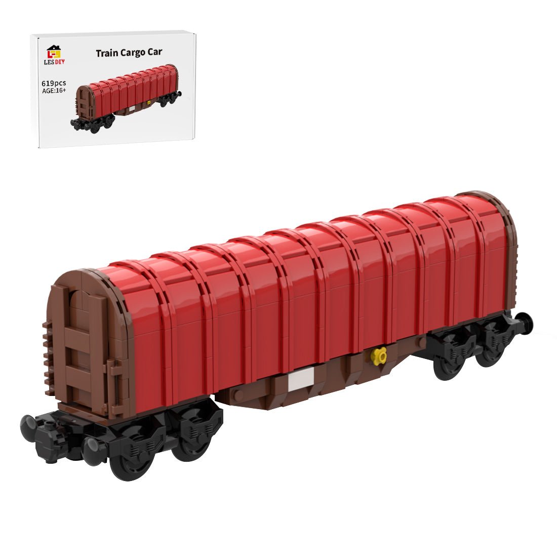 Train Cargo Car Klemmbausteine - LesDiyproduct_type##