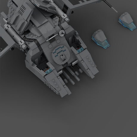 Transportraumschiff Klemmbausteine - LesDiy - Klemmbausteine