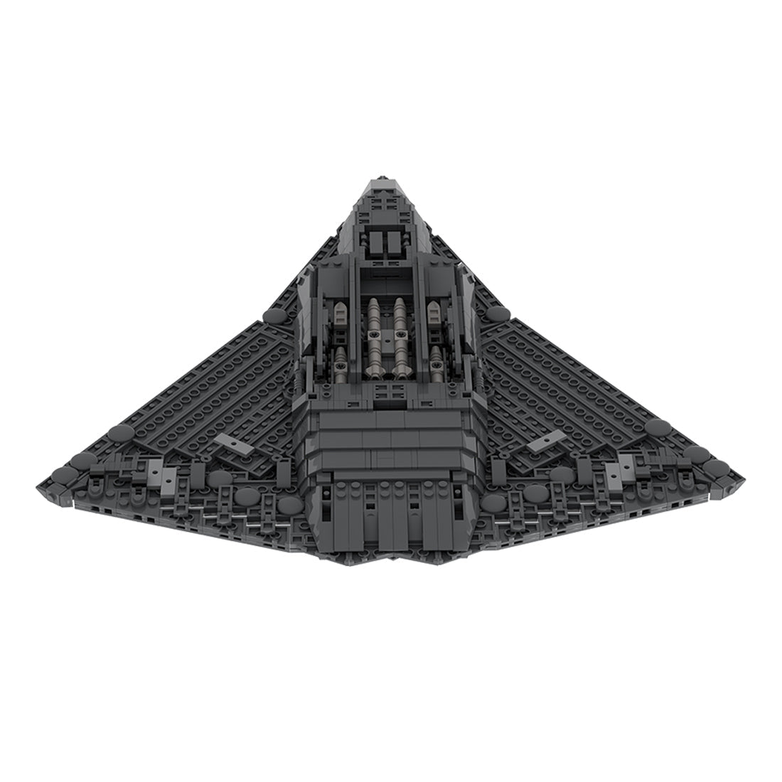 Triple Engine J - 36 Fighter Aircraft Klemmbausteine - LesDiy - Klemmbausteine