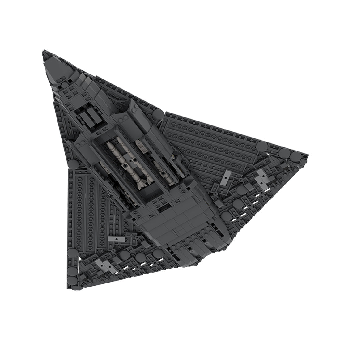 Triple Engine J - 36 Fighter Aircraft Klemmbausteine - LesDiy - Klemmbausteine