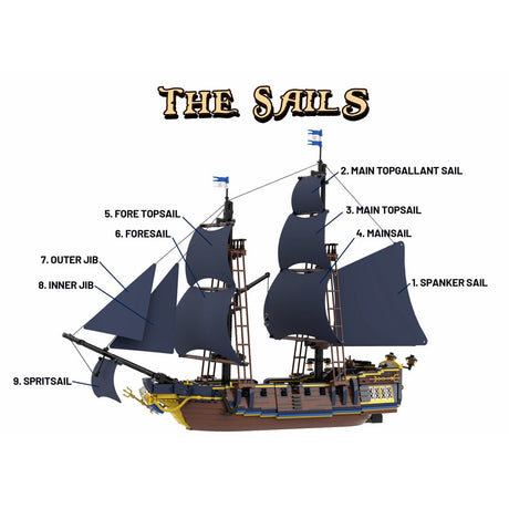 Triton - Kriegsschiff Klemmbausteine - LesDiy - Klemmbausteine