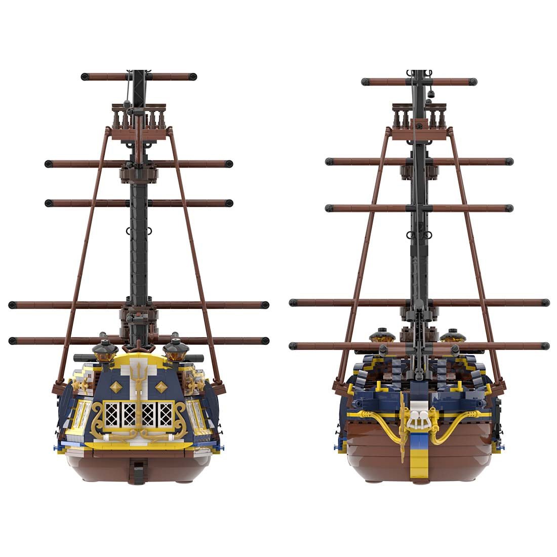 Triton - Kriegsschiff Klemmbausteine - LesDiy - Klemmbausteine