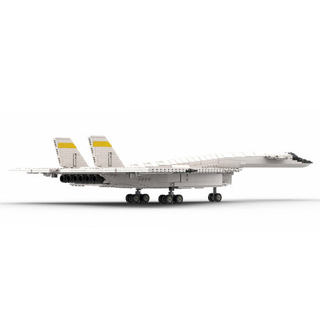 Überschall - Strategischer Bomber XB - 70 Valkyrie - Scale 1:80 Klemmbausteine - LesDiy - Klemmbausteine