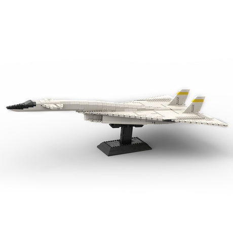 Überschall - Strategischer Bomber XB - 70 Valkyrie - Scale 1:80 Klemmbausteine - LesDiy - Klemmbausteine