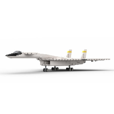 Überschall - Strategischer Bomber XB - 70 Valkyrie - Scale 1:80 Klemmbausteine - LesDiy - Klemmbausteine