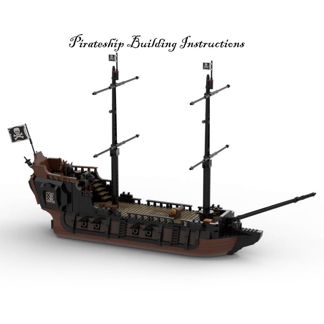 USS La Grotte Morte Pirateninsel klemmbausteine - LesDiy - Klemmbausteine