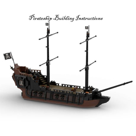 USS La Grotte Morte Pirateninsel klemmbausteine - LesDiy - Klemmbausteine