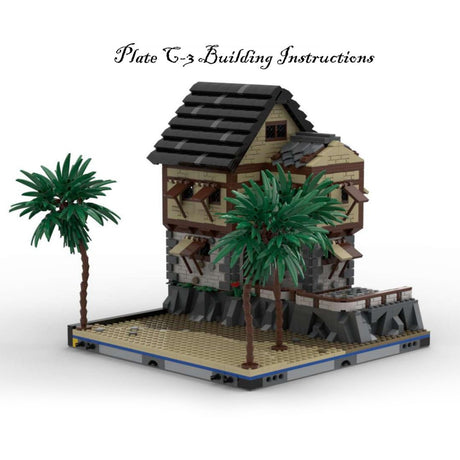 USS La Grotte Morte Pirateninsel klemmbausteine - LesDiy - Klemmbausteine