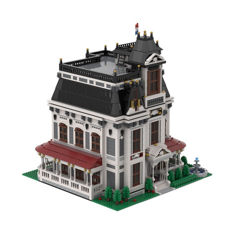 Victorian Garden Mansion Bolivian Style Architectural Klemmbausteine - LesDiy - Klemmbausteine