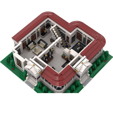 Victorian Garden Mansion Bolivian Style Architectural Klemmbausteine - LesDiy - Klemmbausteine