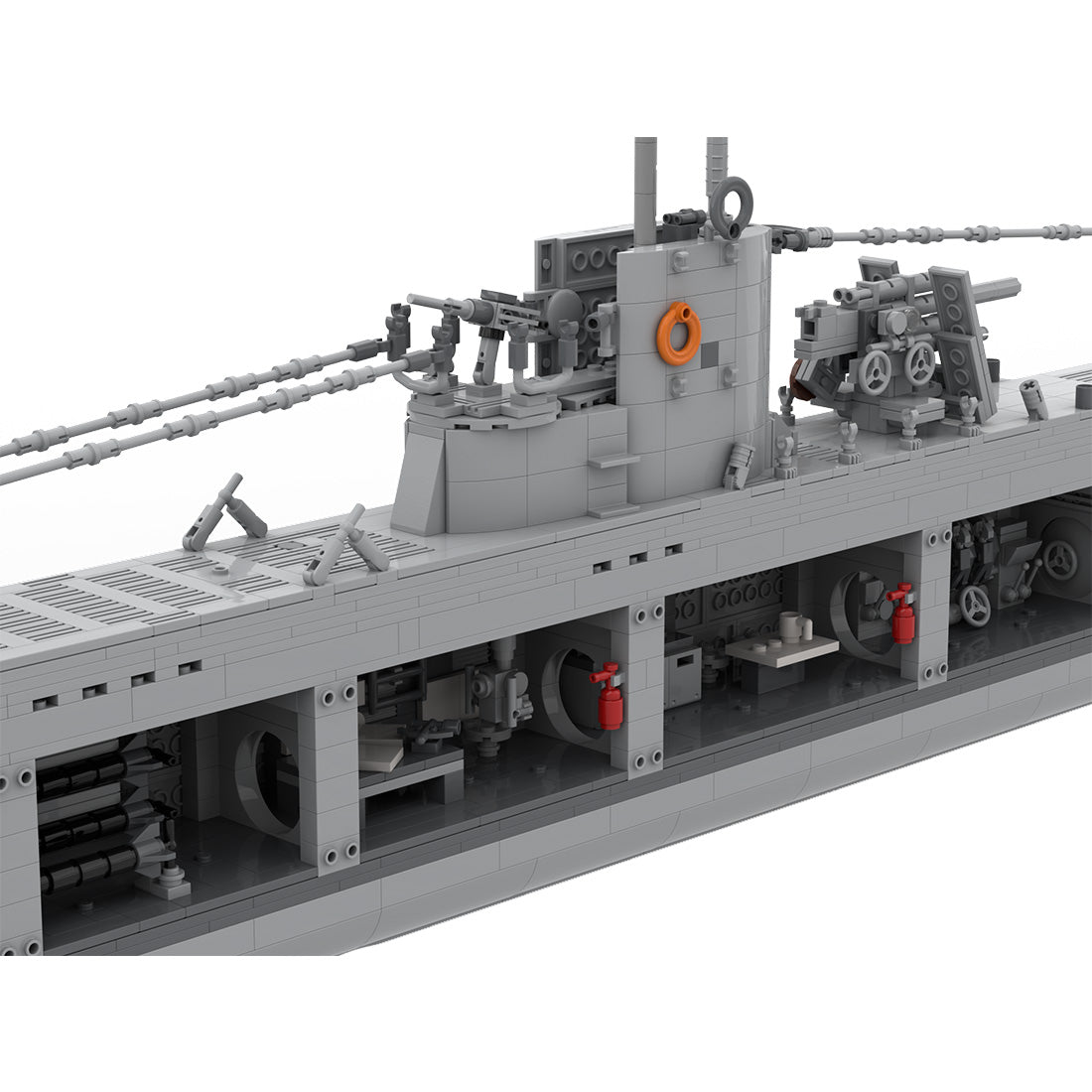 VII2 Submarine Klemmbausteine - LesDiy - Klemmbausteine