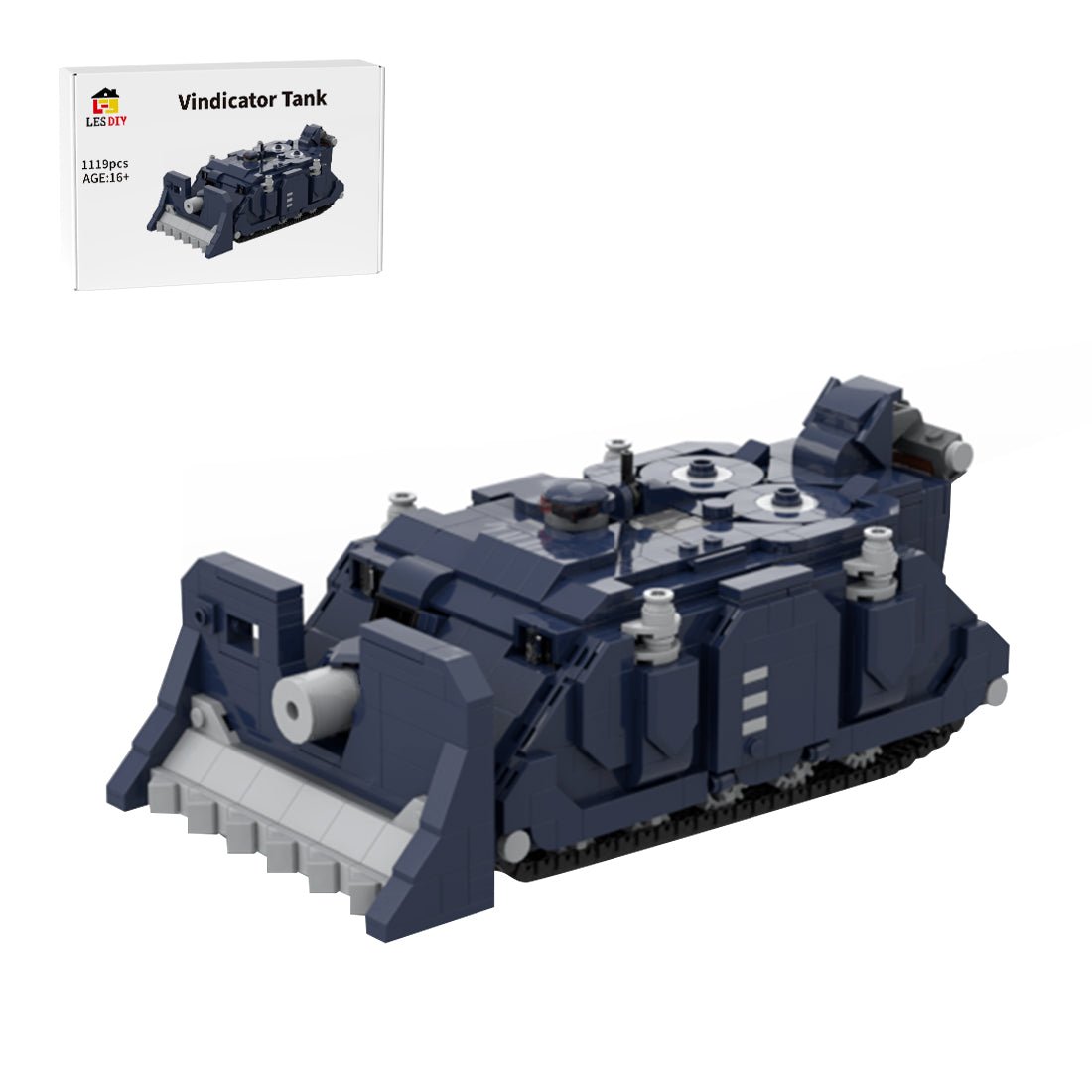 Vindicator Tank Klemmbausteine - LesDiy - Klemmbausteine