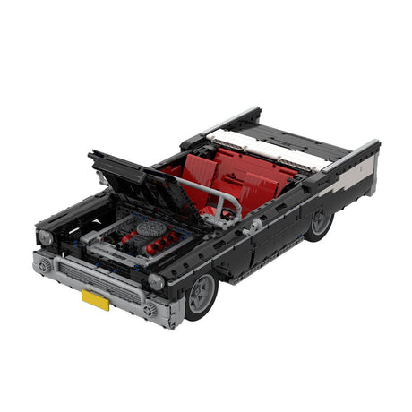 Vintage Convertible Sports Car Klemmbausteine - LesDiy - Klemmbausteine