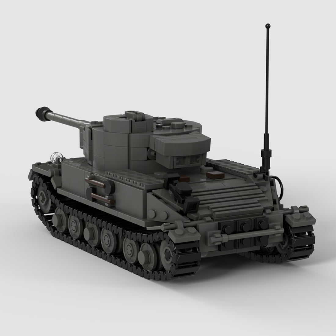 VK4501P Tank Klemmbausteine - LesDiy - Klemmbausteine