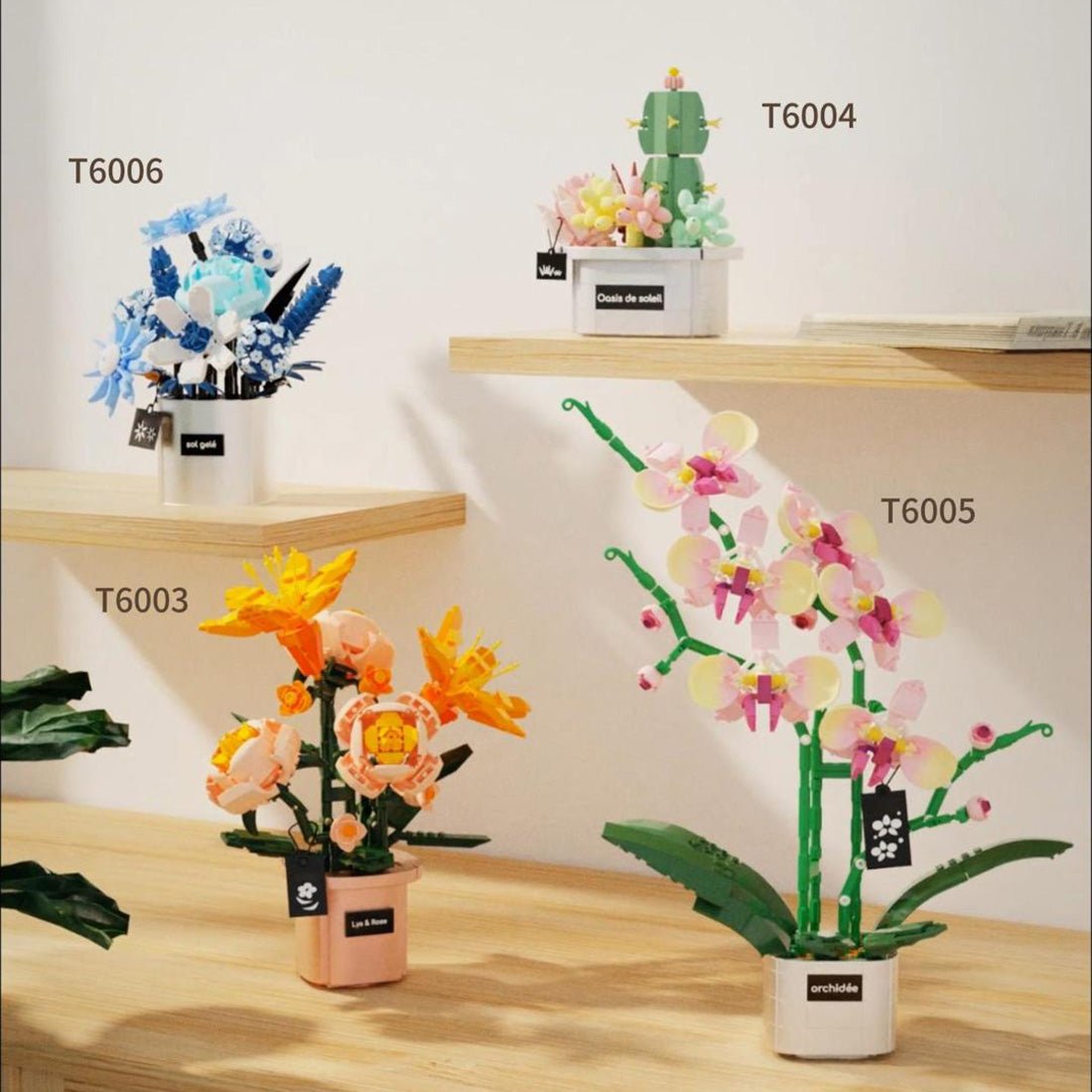 Winter Eisblumen Klemmbausteine - LesDiy - Klemmbausteine