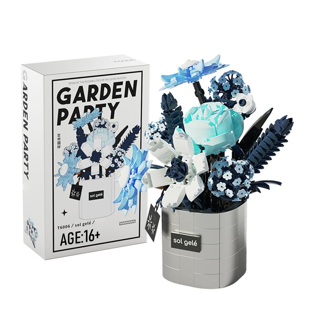 Winter Eisblumen Klemmbausteine - LesDiy - Klemmbausteine