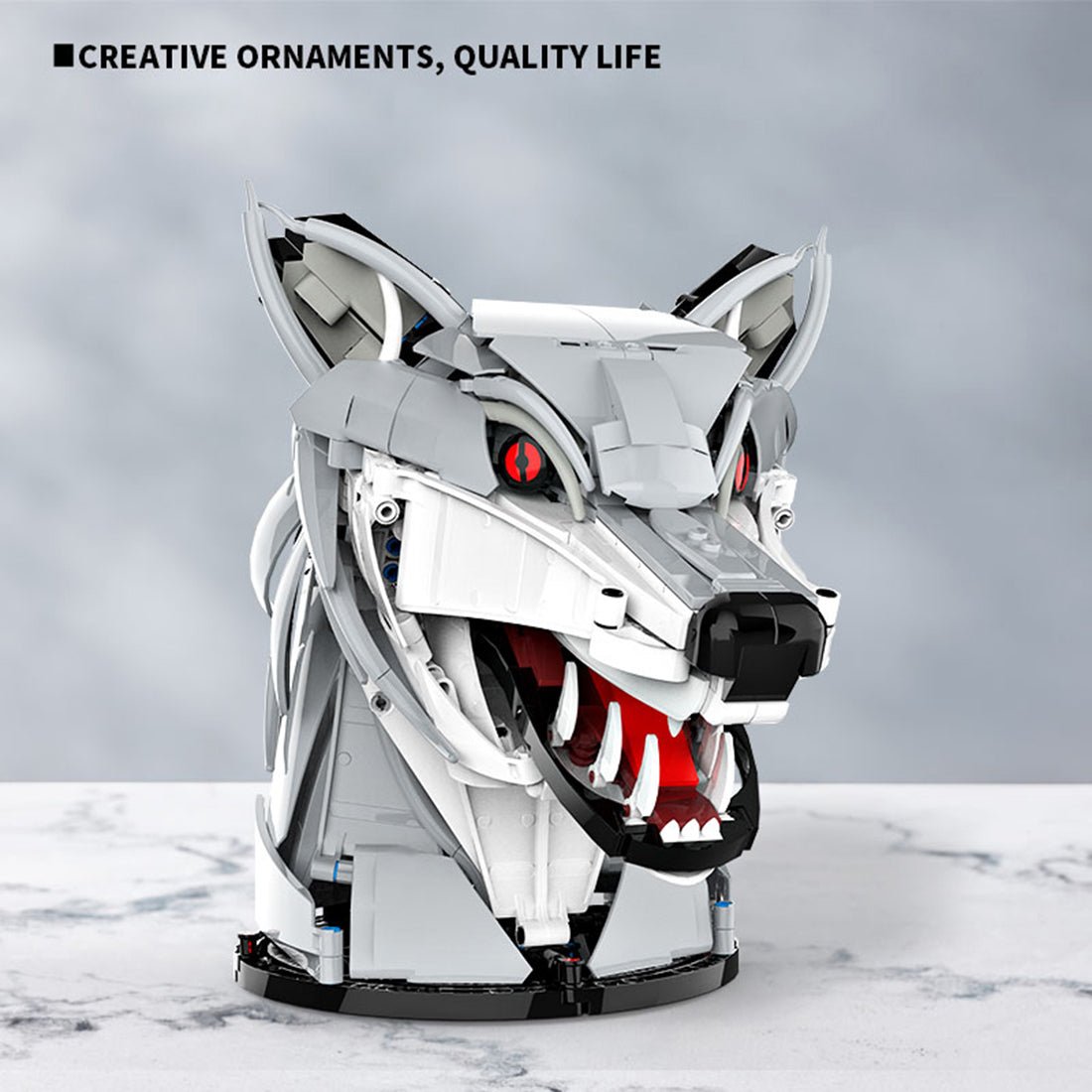 Wolfskopf Klemmbausteine - LesDiy - Klemmbausteine