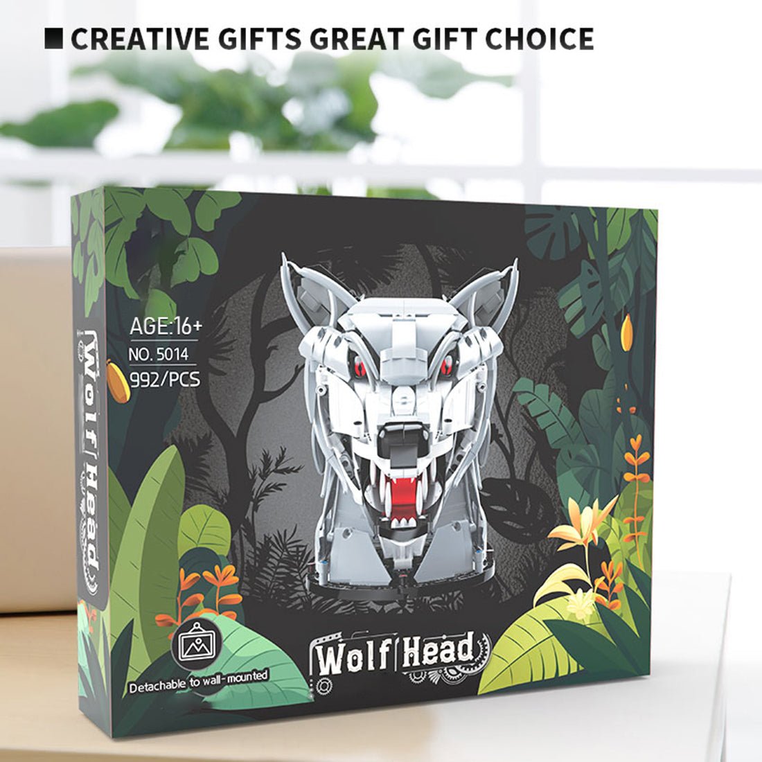 Wolfskopf Klemmbausteine - LesDiy - Klemmbausteine