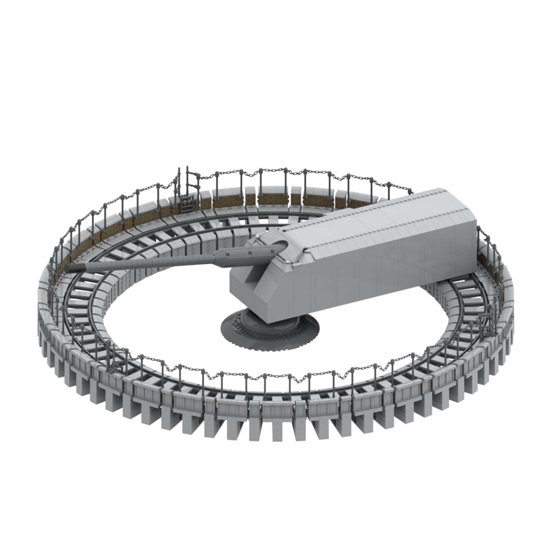 WW2 BARBARA Panzer Klemmbausteine - LesDiy - Klemmbausteine