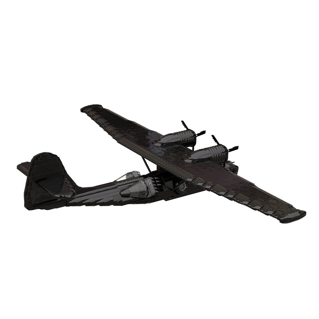 WWII PBY BlackCat Klemmbausteine - LesDiy - Klemmbausteine