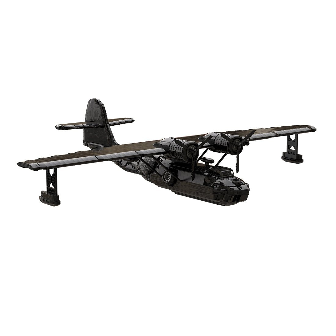 WWII PBY BlackCat Klemmbausteine - LesDiy - Klemmbausteine